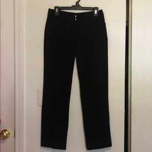 Worthington Size 4P Petite Modern Fit Black Slacks
